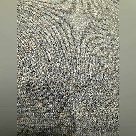 J Crew Men’s V Neck Sweater Tee- light blue- Size medium - Picture 3 of 4